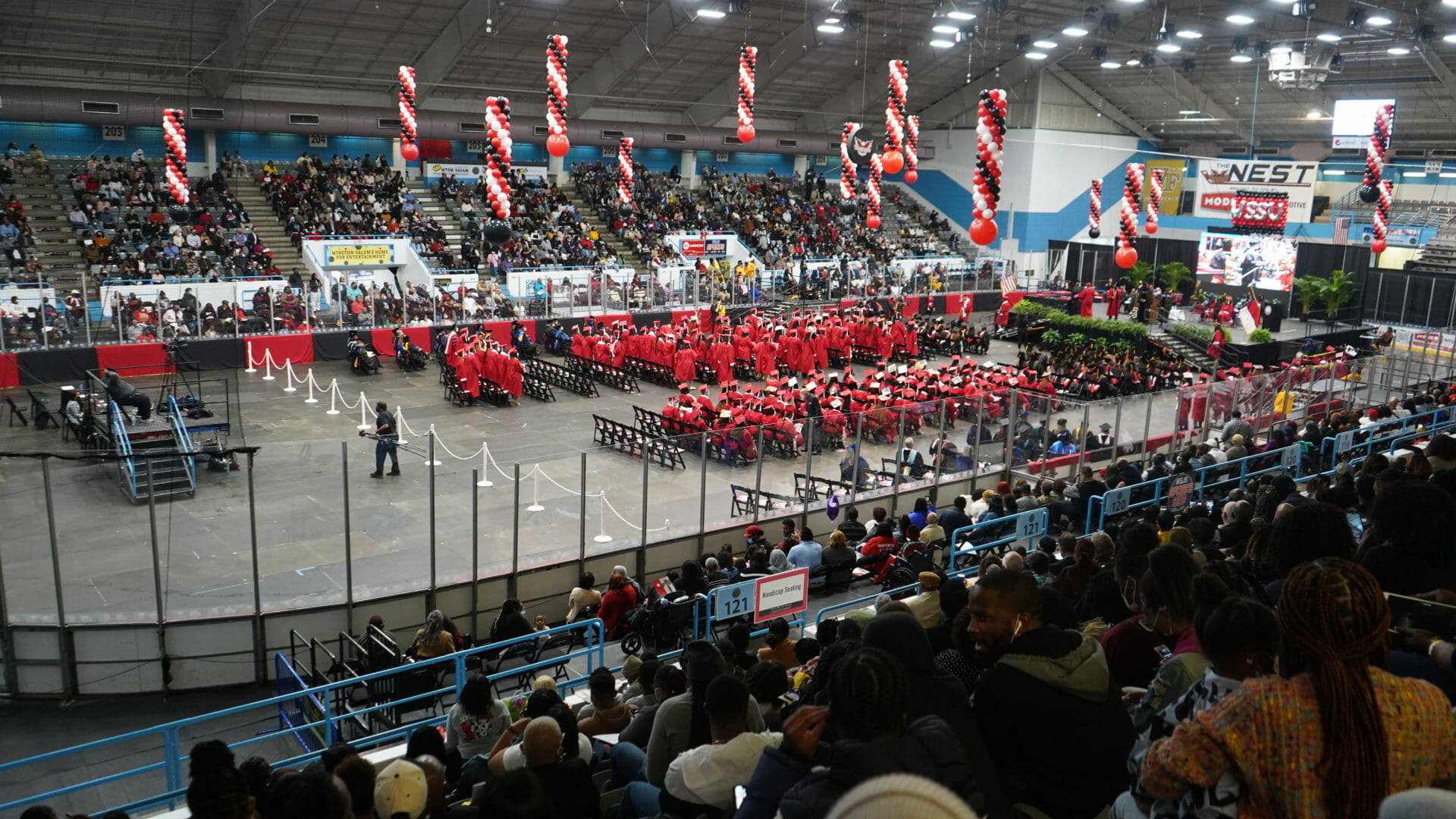 Winston-Salem State University Winter Commencement at the Annex