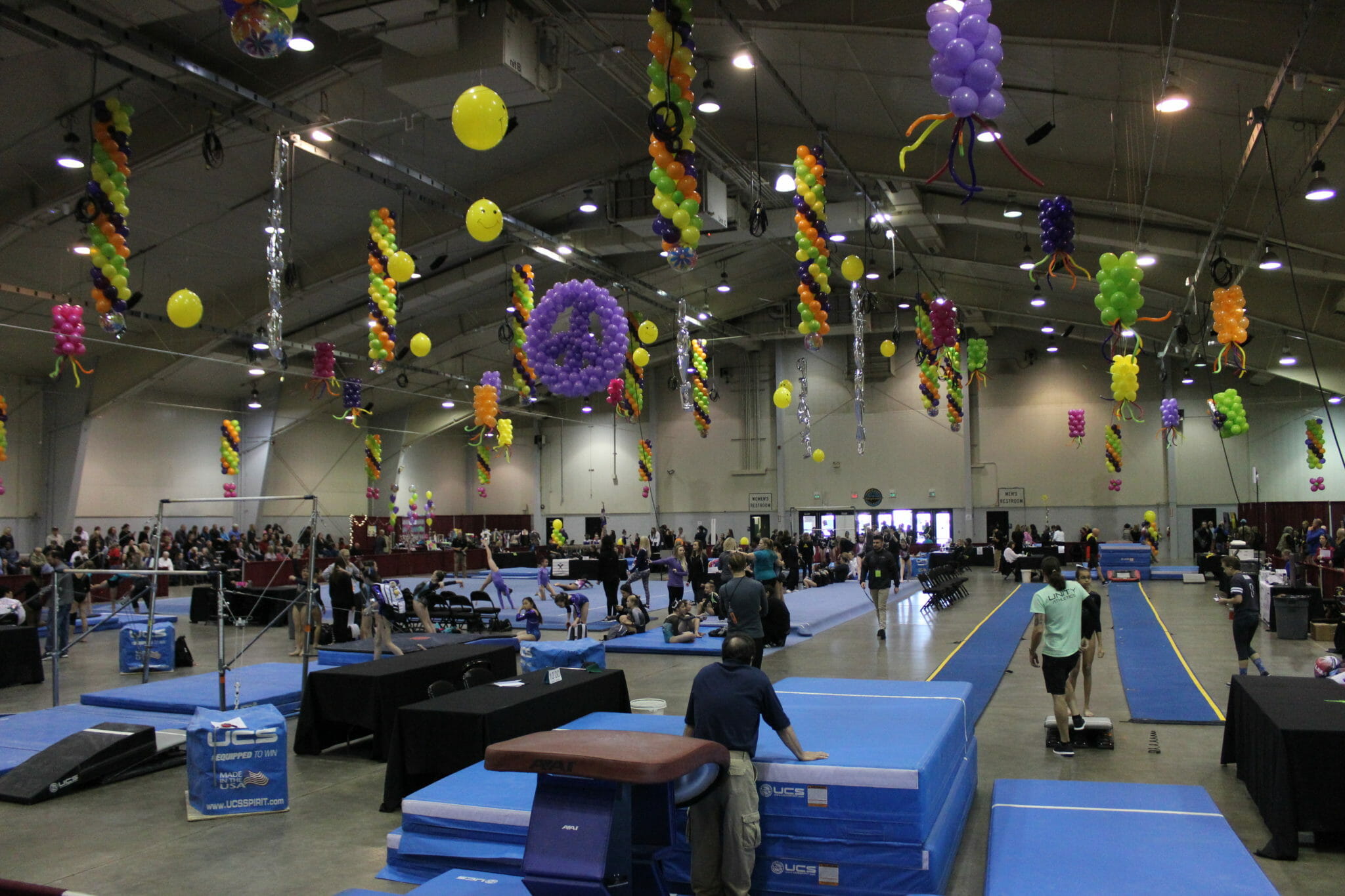 USA Gymnastics at the Education Building at the Winston-Salem Fairgrounds
