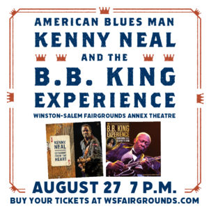 The BB King Experience featuring Kenny Neal & Claudette King @ Winston-Salem Fairgrounds Annex