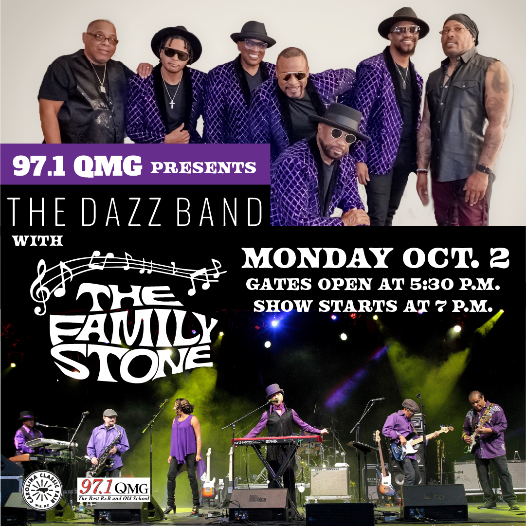 97.1 QMG Night featuring The Dazz Band & Family Stone - Winston 