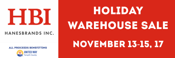 2025 HanesBrands Holiday Warehouse Sale Winston-Salem Fairgrounds featured web photo