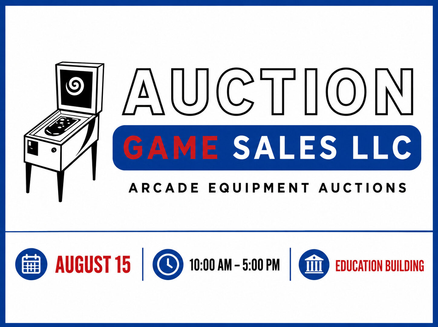 This is an image of (Auction Game Sales) slide