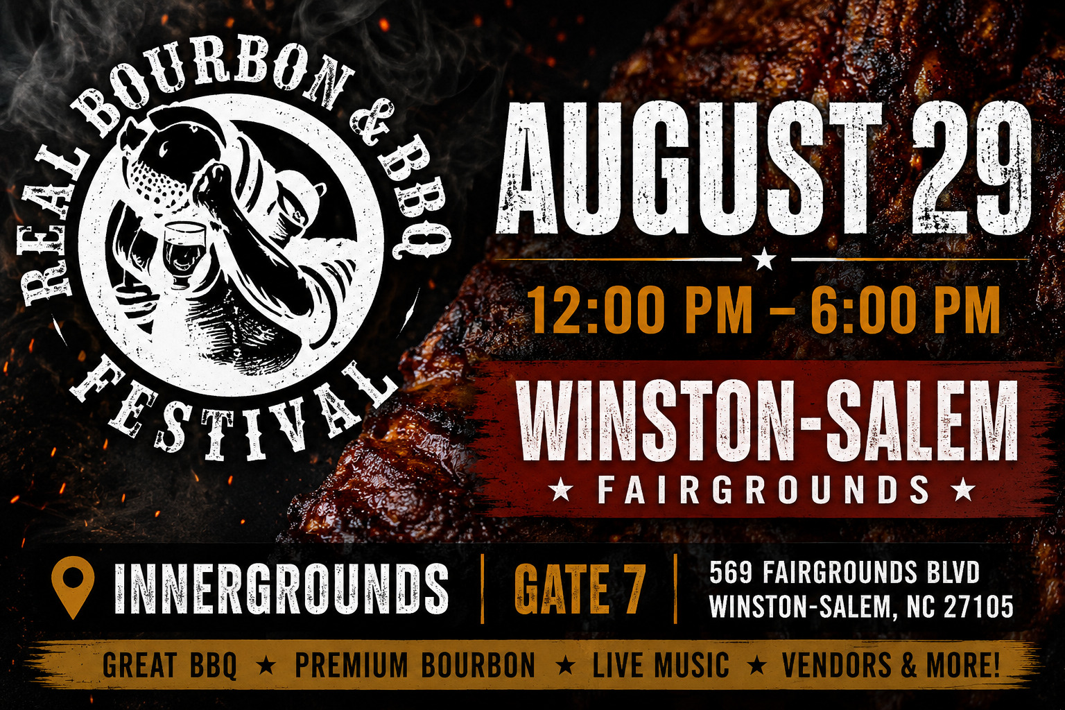 This is an image of (Beer, Bourdon, and BBQ) slide